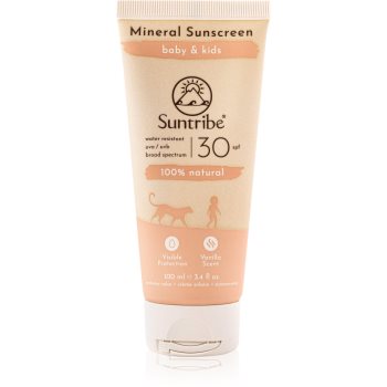 Suntribe Kids Mineral Sunscreen crema de fata cu minerale pentru protectie pentru copii - imagine 2